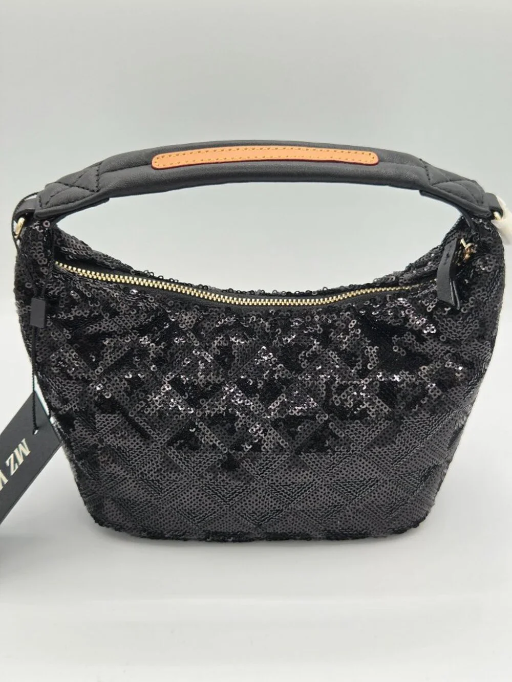 MZ Wallace Mini Hobo | Black Sequin | New With Tags